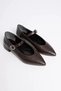 Women's Bitter Brown Daily Short Heeled Shoes Tr23Ms01B - 3