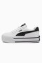 Mayze Canvas Women's White Platform Sole Casual Sneakers - Comfortable and Stylish Street Style - 2
