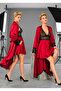 Burgundy Passion's Elegance: Lace Detailed Seductive Chic ❤️ - 2
