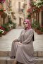 عباية فرّاجة محتشمة بسحاب، بتصميم Mevlana - 6