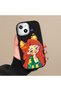 Case for Redmi Note 12 Pro 5g Compatible Soft Silicone Phone Case with Camera Protection Black Beautiful Girl Patterned - 6