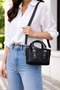 Denver Model Black Women's Adjustable Strap Hand and Shoulder Bag - 2