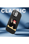 iPhone 13 Compatible Camera Protected Black Soft Silicone Phone Case Fashion Patterned - 5