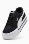 Mayze Canvas Women's Black Platform Sole Casual Sneakers - Comfortable and Stylish Street Style - 7