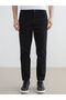 Lcw Vision Black Slim Fit Gabardine Men's Trousers - 2