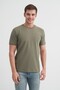 Men's Khaki Crew Neck T-Shirt 46200