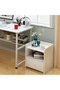 Home Bedside Storage Cabinet With Drawer And Shelf - 3