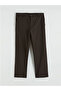 Brown Standard Fit Men's Trousers - 5