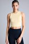 Crop Top Crew Neck Sports Athlete Tank Top E7723Ax26Sp - 3