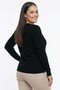 Women's V-Neck Strawberry Basic Slit Stretch Fabric Blouse - 4