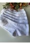 6-Piece Children's White Long Socks – Cotton Pairs, Anti-Sweat, Daily & Sports - 2