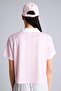 Cropped Fit Printed Mesh Jersey Fabric Polo T-Shirt G6230Ax26Sp - 5