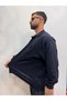 Available in Sizes up to 10 Xl, Navy Blue Long Sleeve Plus Size, Loose and Stylish Polo Collar