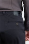 Black Side Pocket Straight Leg Dobby Slim Fit Cotton Pack Chino Trousers 1003260165 - 5