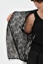 Women's Inside D Lace Detailed Hooded Design Raincoat Jacket - 4