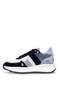 1248 Women's Genuine Leather Classic Sneakers Navy Blue - 3