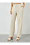 Beige Tie-Waist Vest and Pants Co-Ords - 4