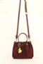Women's Modern and Spacious Genuine Leather Shoulder Bag - 6
