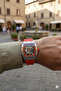 Spectrum Silicone Cord Rainbow Series Unisex Wristwatch with Calendar - 2