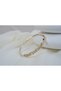 Klpç067 X Stone Block Detail Gold Clamp (Inner Diameter 5.7 cm) - 2