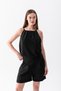 Summer Linen Strap Top and Shorts Set Women's Beach Dress Combination Comfortable Casual Shorts Blouse Set - 5