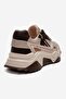 Fleur Beige Brown Women's Sneakers - 5