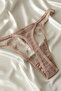 طقم حمالة صدر مينك كارب آند مرصّع بالأحجار بأسلاك - 6