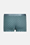 Water Green Patterned Micro Modal Boxer - 2