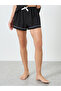 Black Contrast Piping Shirt and Shorts Set - 4