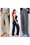 3-Piece Women's Comfortable Fit Sweatpants (Regenerated Fabric)