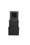 Cardboard boxes 3/set square with visor