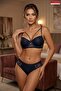 Strapless Silicone Biye String Bra Set Women 5030 - 2