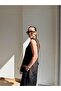 Women's Lace Detailed Asymmetrical Buttoned Blouse Vest - 5
