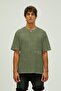 Made for T-Shirt Thyme Men's Khaki Crew Neck T-Shirt