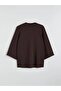 Crew Neck Oversized Women's Sweatshirt Tunic (W5) - 5