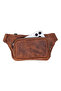 Bloombag Heritage Saddle Genuine Leather Crossbody Belt Bag - 5