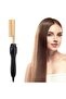 Professional 3-in-1 Ceramic Thermal Brush – Rapid Heat Comb, Straightener, and Curler