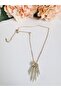 Steel Zircon Stone Separate Wearable Gold Combination Necklace 45 cm - 4
