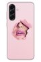 Galaxy A57 (Sm-A576B) Compatible Case Decorative Silicone Printed Cover Hidden Love