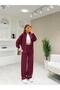 Modal Textured Double Set with Zipper - 3