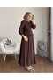 Women's Lace Detailed Lined Skirt Set -0999 - 2