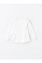 Original Oval Collar Basic Girl's T-Shirt - 3