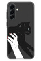 Galaxy A57 (Sm-A576B) Compatible Case Decorative Silicone Printed Cover Art Cat