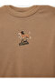 Dog Printed Long Sleeve Crew Neck Sweatshirt - 3