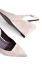 Wedge Heel Open Back Shoes Classic Heeled Shoes - 2