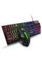 مجموعة لوحة مفاتيح وماوس للألعاب GK106 RGB - 2