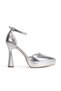 Women's Platform Heeled Pointed-Toe Stylish Evening Dress Shoes - 3