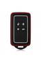 Renault Compatible Clio, Megane, E-Tech, Austral, Koleos, Kadjar, Captur, Rafale, Boreal Colorful Silicone Patterned Key Case - 4