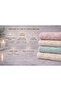 4-Piece Hand and Face Towel Set 100% Microcotton Premium Luxury 50X90 cm 500 Gsm (225Gr) Ultra Soft Cotton - 6