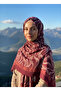 وشاح تريند ويف منقوش - وشاح حجاب عصري خفيف قماش - 3